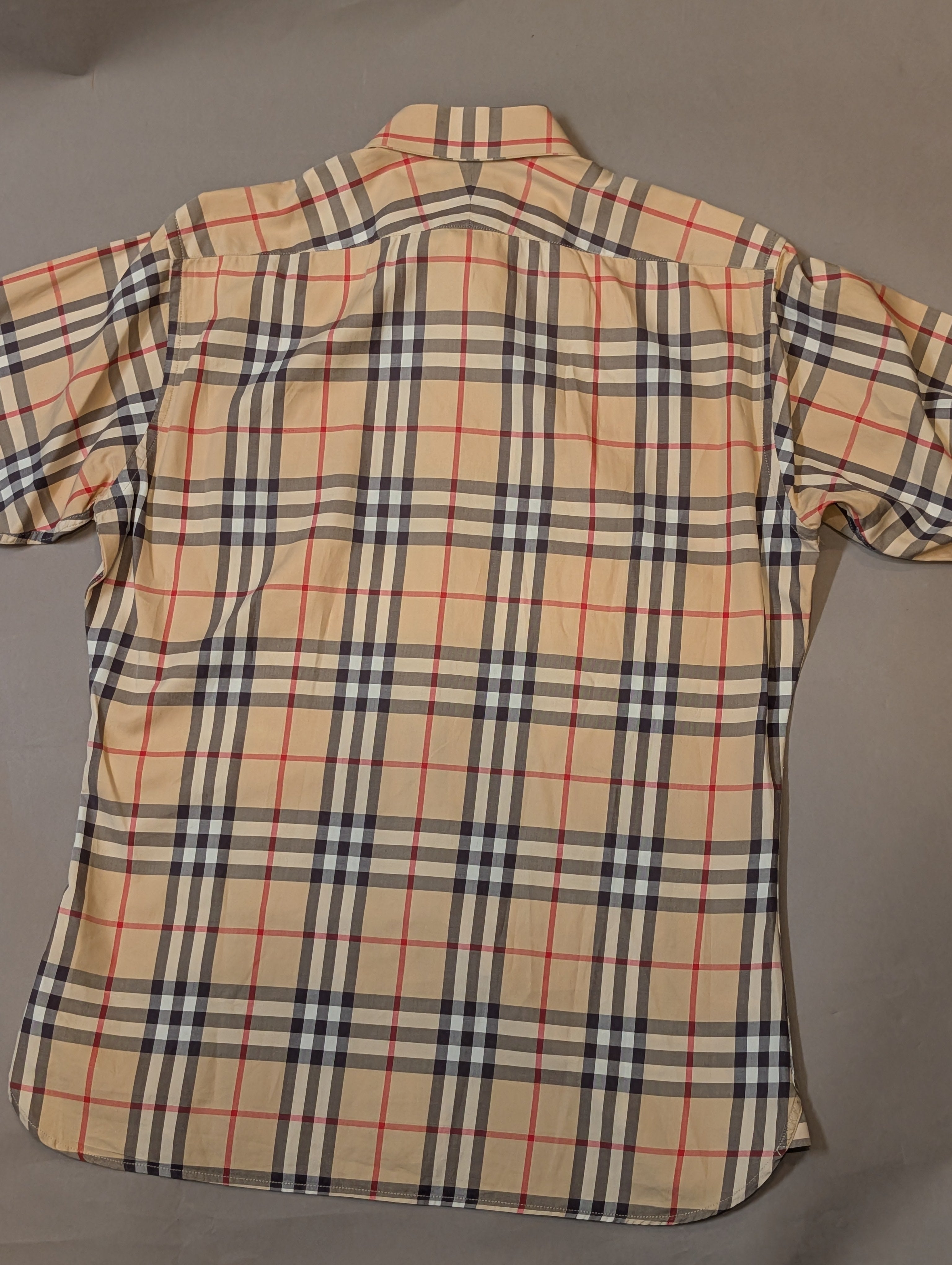 Vintage Burberry Nova Check-skjorte