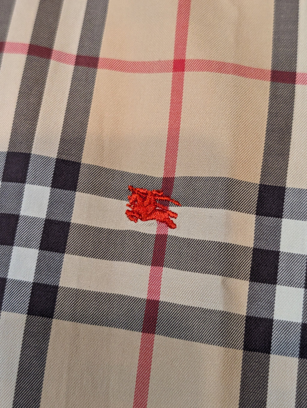 Vintage Burberry Nova Check-skjorte