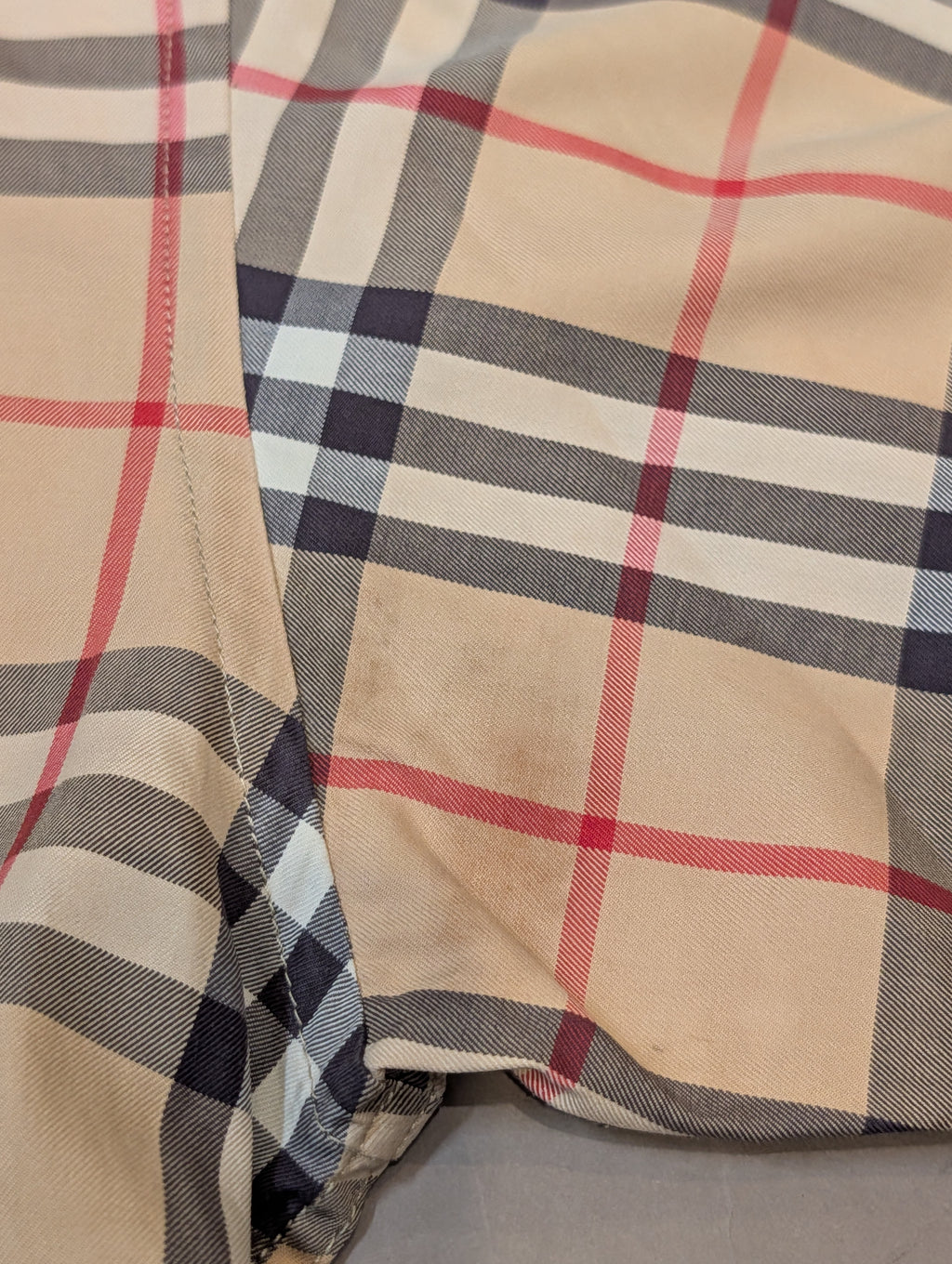 Vintage Burberry Nova Check-skjorte