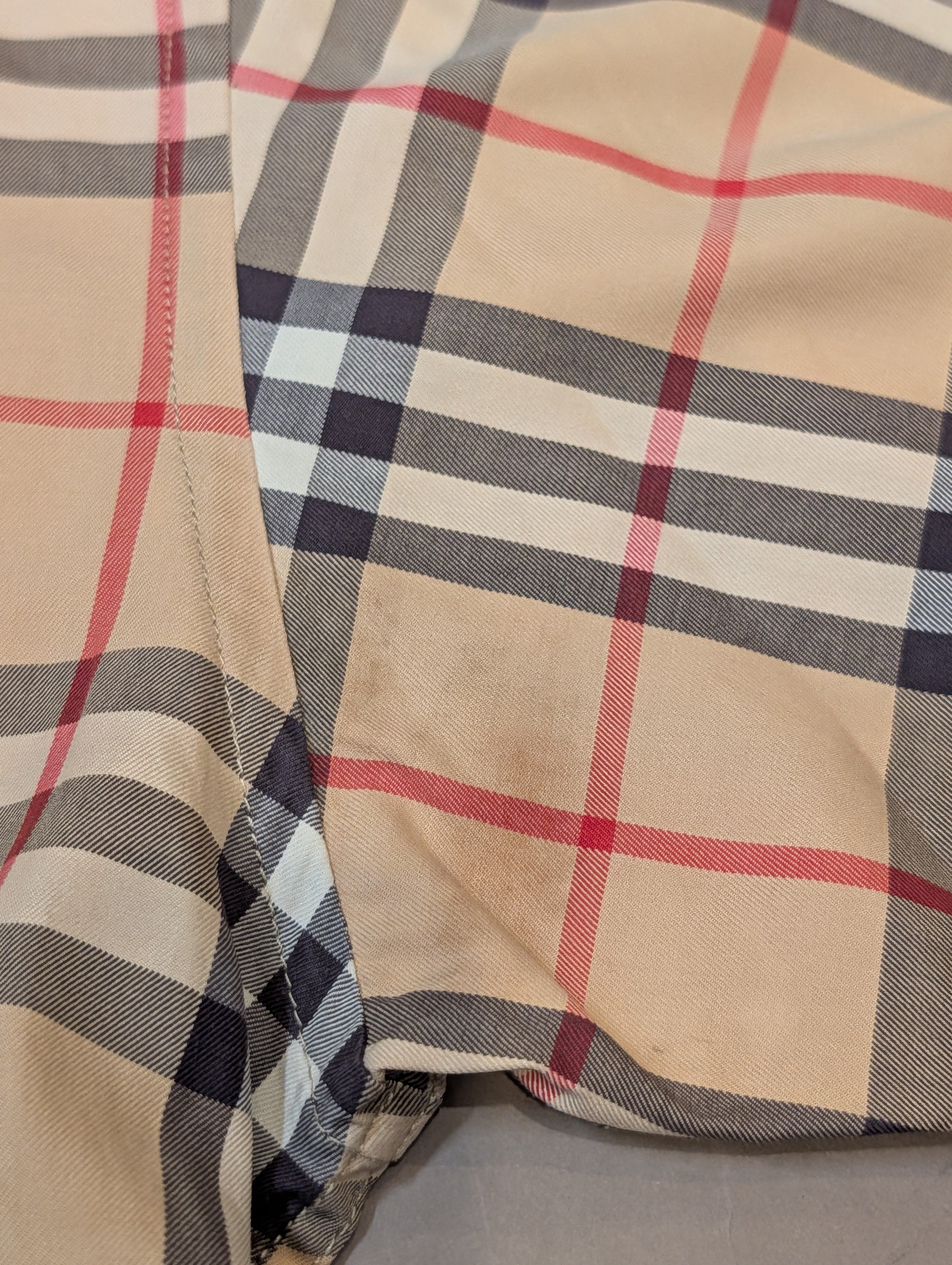 Vintage Burberry Nova Check-skjorte