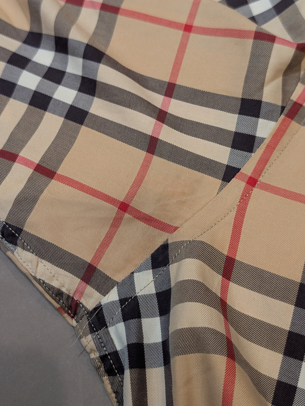 Vintage Burberry Nova Check-skjorte